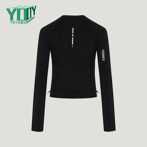 Adidas/阿迪达斯正品女士经典先锋户外修身运动长袖T恤KY1863