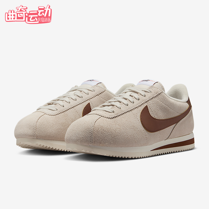 Nike/耐克正品Cortez女士日常运动耐磨低帮系带休闲鞋IB1857-100