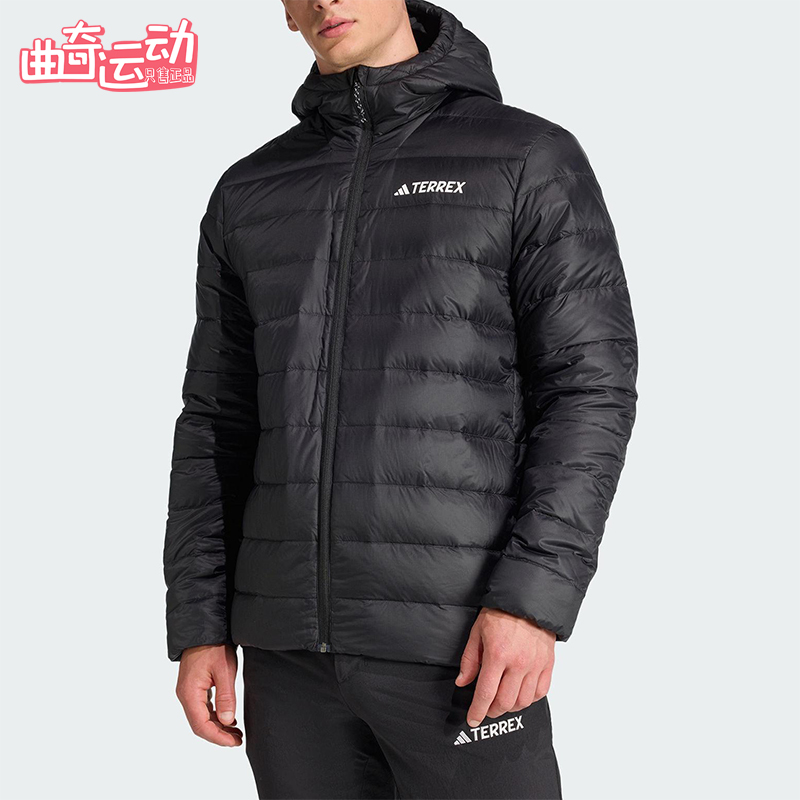 Adidas/阿迪达斯正品2025 MULTI男士休闲保暖户外羽绒服KB2176