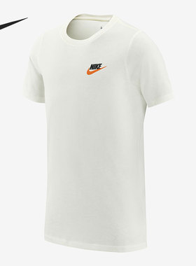 Nike/耐克正品当季新款圆领大童运动短袖T恤DV9714-133