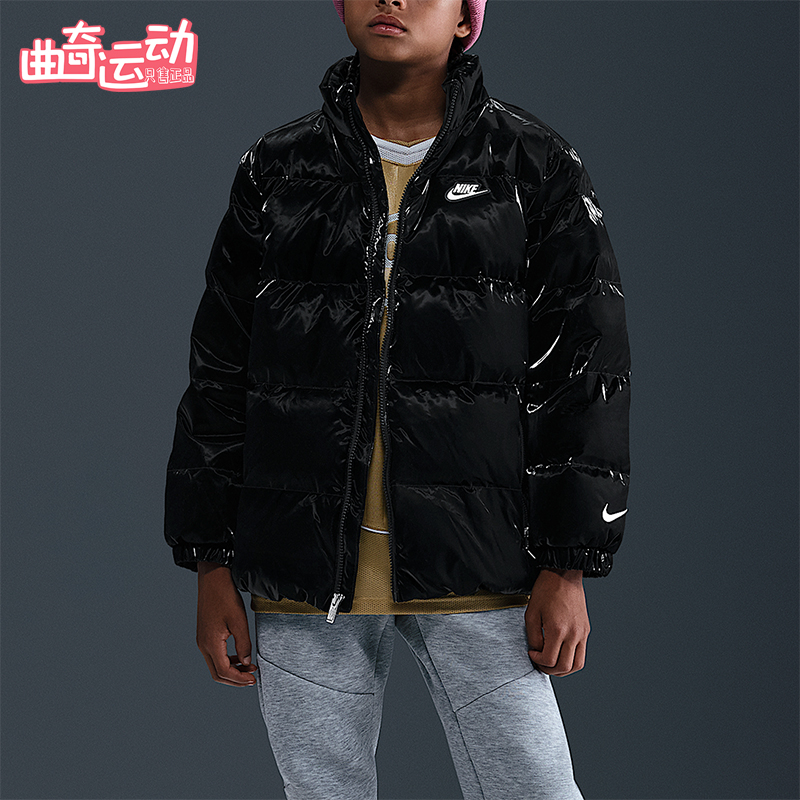 Nike/耐克正品冬季大童简约运动保暖时尚羽绒服外套IQ2834-010