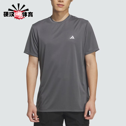 Adidas/阿迪达斯正品圆领短袖高尔夫球服经典高尔夫短袖T恤KD7253