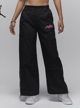 Nike/耐克正品Jordan Chicago女士宽松运动工装裤HF6422-010