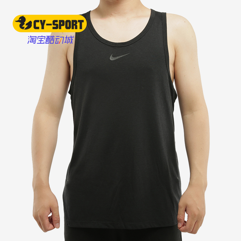 Nike/耐克正品男装舒适篮球精英训练运动无袖T恤AT3396 3395