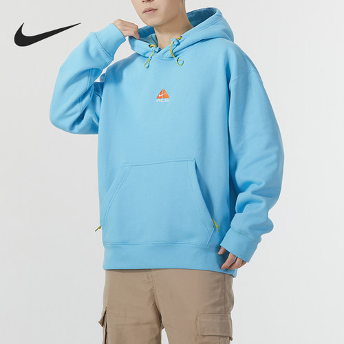 Nike/耐克正品当季新款男士宽松加绒保暖连帽卫衣DH3088-407