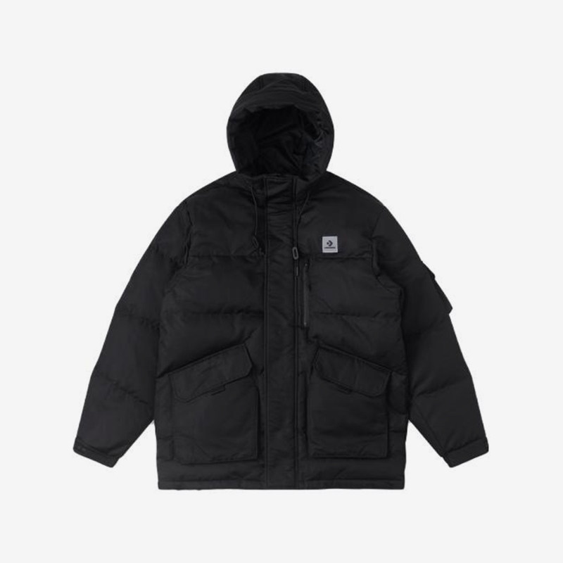 Converse/匡威正品新款男士连帽保暖经典复古羽绒服10025249-A03