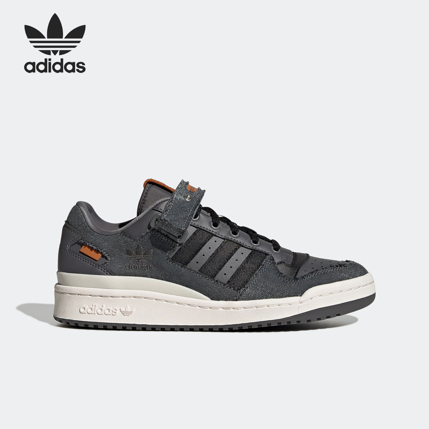 阿迪达斯男女低帮板鞋