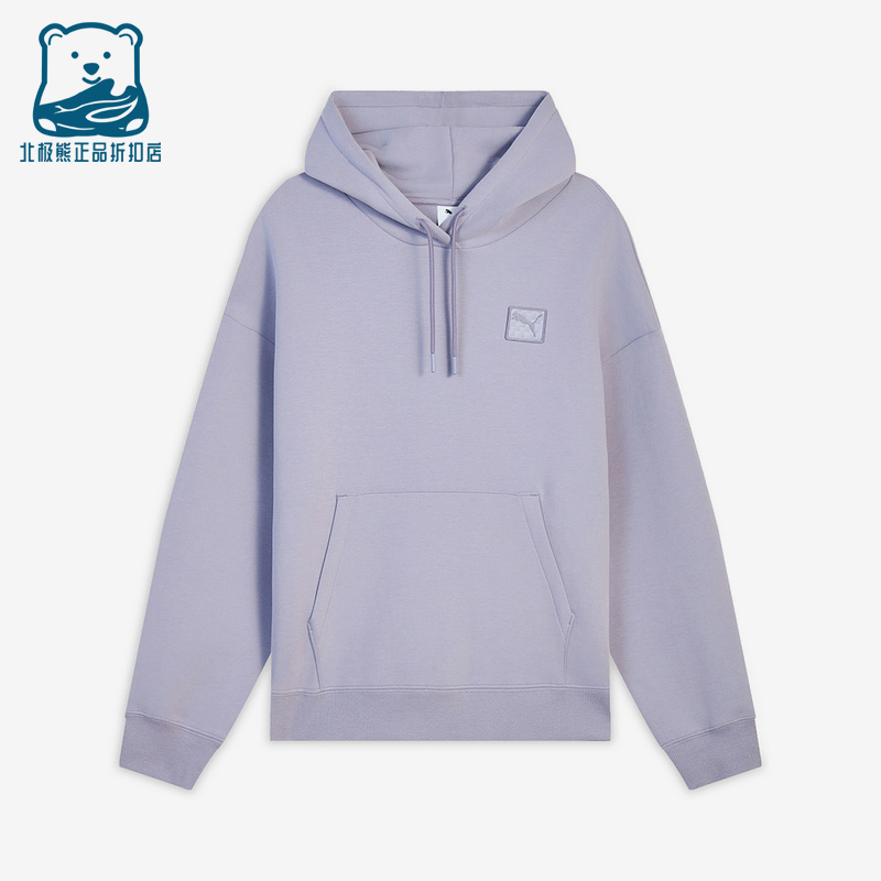 Puma/彪马正品2025冬季款女士日常连帽套头针织运动卫衣635711-64