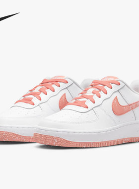 Nike/耐克 正品Air Force 1 Low AF1女子GS大童板鞋DM0985-100