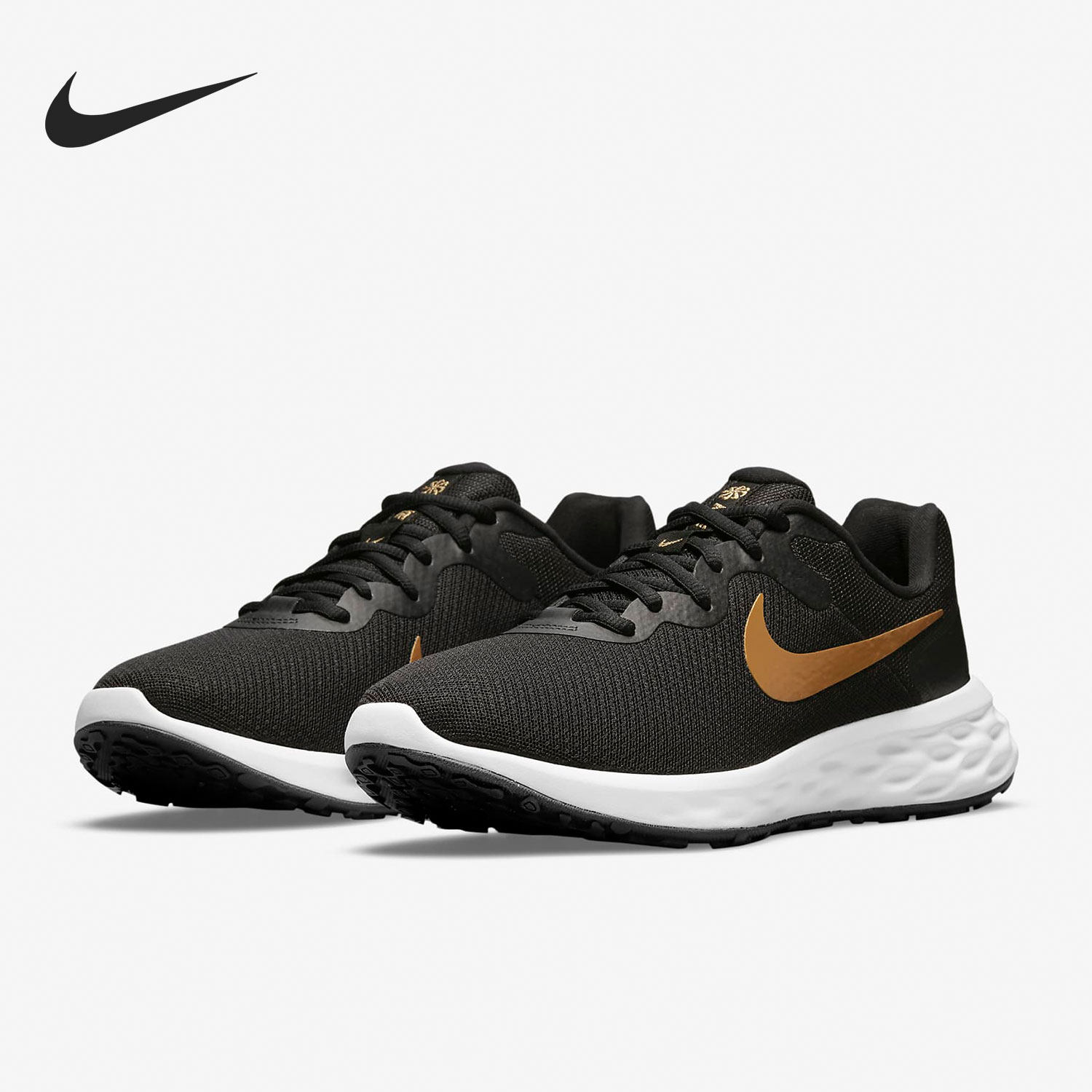 Nike/耐克正品 REVOLUTION 6 男女舒适运动跑步鞋 DC3728-002