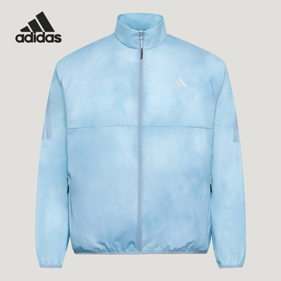 Adidas阿迪达斯正品都市骑行系列男长袖立领防泼水拉链夹克KY4910