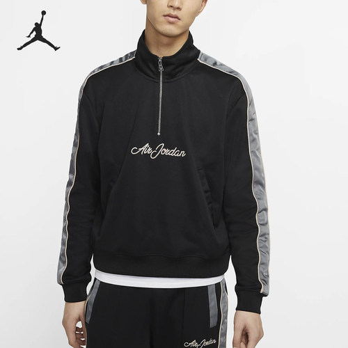 Nike/耐克正品新款JORDANREMASTERED男子半拉链套头衫CJ0269-010