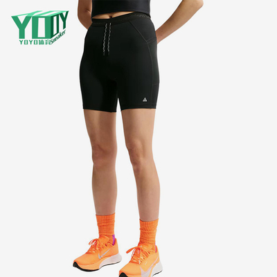 Nike/耐克正品女士时尚舒适抽绳Logo高腰休闲短裤IQ5128-010