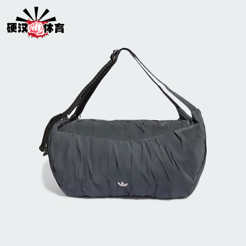 Adidas/阿迪达斯正品三叶草女士实用大容量褶皱斜挎包LE3252