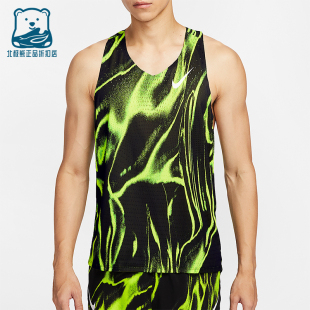耐克正品 运动透气跑步背心T恤HV2644 Dri ADV男士 702 FIT Nike