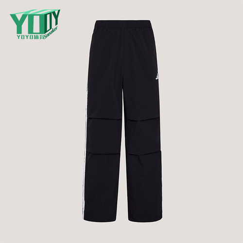 Adidas/阿迪达斯正品拒水梭织直筒运动经典休闲伞裤男长裤KX0908