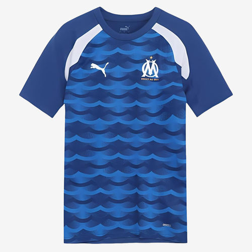 PUMA彪马正品男款Olym pique Marseille 2023-24短袖T恤771898-02