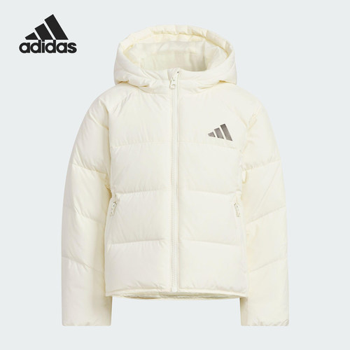 Adidas/阿迪达斯正品SPORTSWEAR儿童保暖宽松羽绒服KG5498