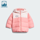 阿迪达斯正品 GFX Adidas DOWN JKT婴童连帽保暖羽绒服KC5395