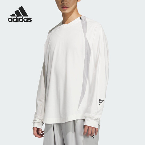Adidas/阿迪达斯正品FUSTL P LS T男士拼接透气长袖JM6241