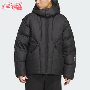 Adidas/阿迪达斯正品Future Style男士户外连帽日常羽绒服KC2587