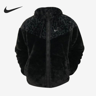 Nike/耐克正品男子人造毛皮连帽保暖运动夹克外套 DH6683-010