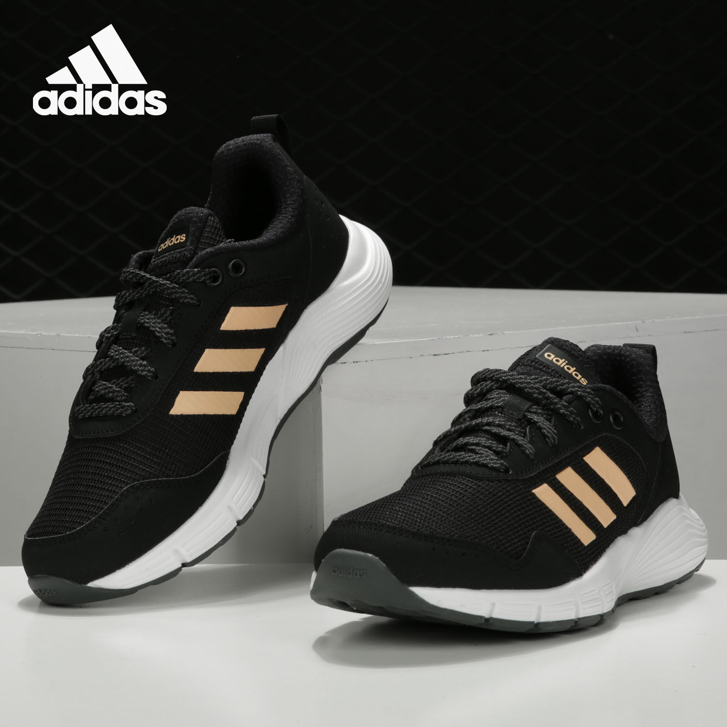 Adidas/阿迪达斯正品 FLUIDCLOUD 男女舒适运动跑步鞋 FU6936