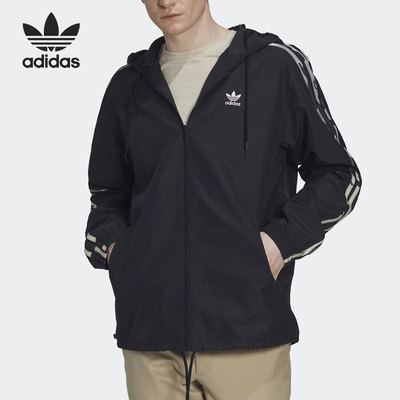 阿迪达斯三叶草男子运动外套