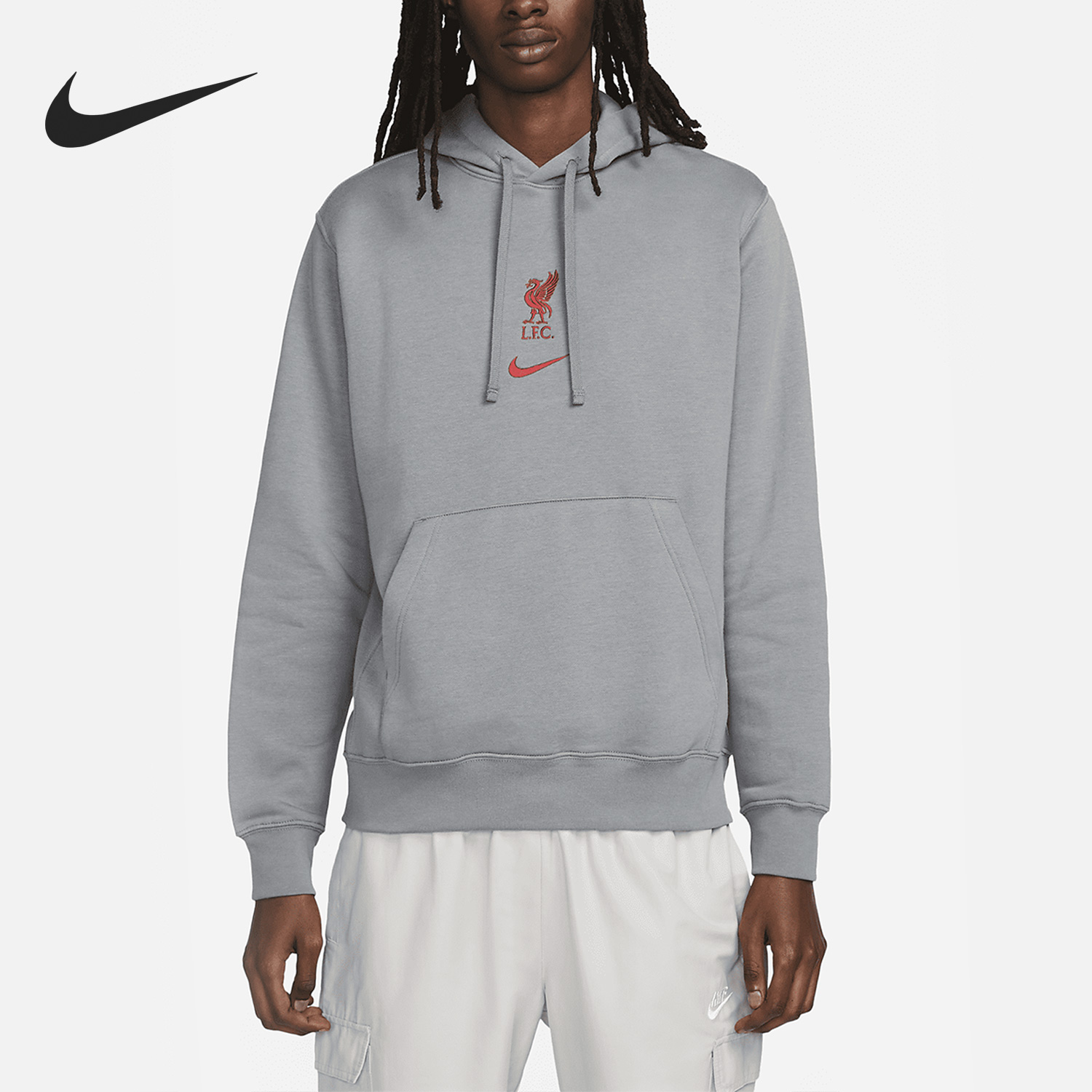 Nike/耐克正品春季新款男子运动休闲加绒连帽卫衣DV2041-012