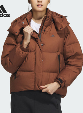 Adidas/阿迪达斯正品W PUFFY DOWN JK女士保暖羽绒服IW0773