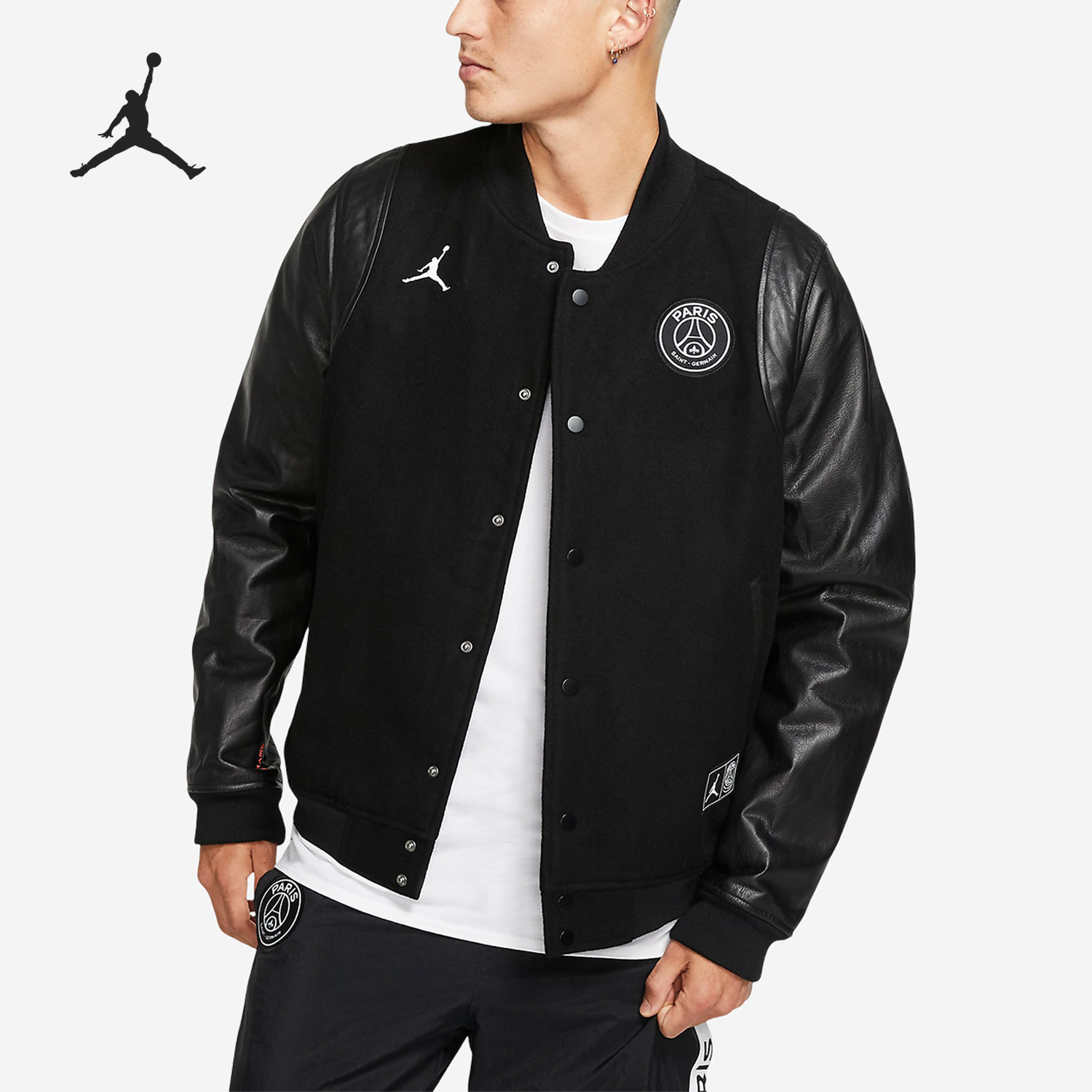 Nike/耐克正品Jordan新款男子时尚单排扣运动夹克外套BQ8364