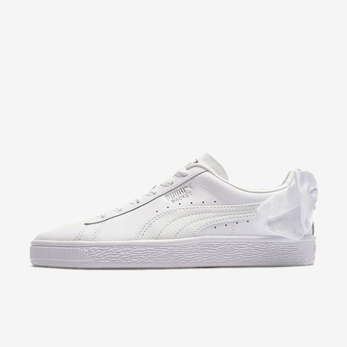 Puma彪马正品Basket女轻便系带圆头低帮休闲运动板鞋367321-01