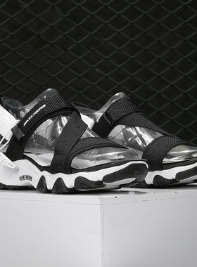 Skechers/斯凯奇正品 D'lites 2.0 女子夏季魔术贴运动凉鞋