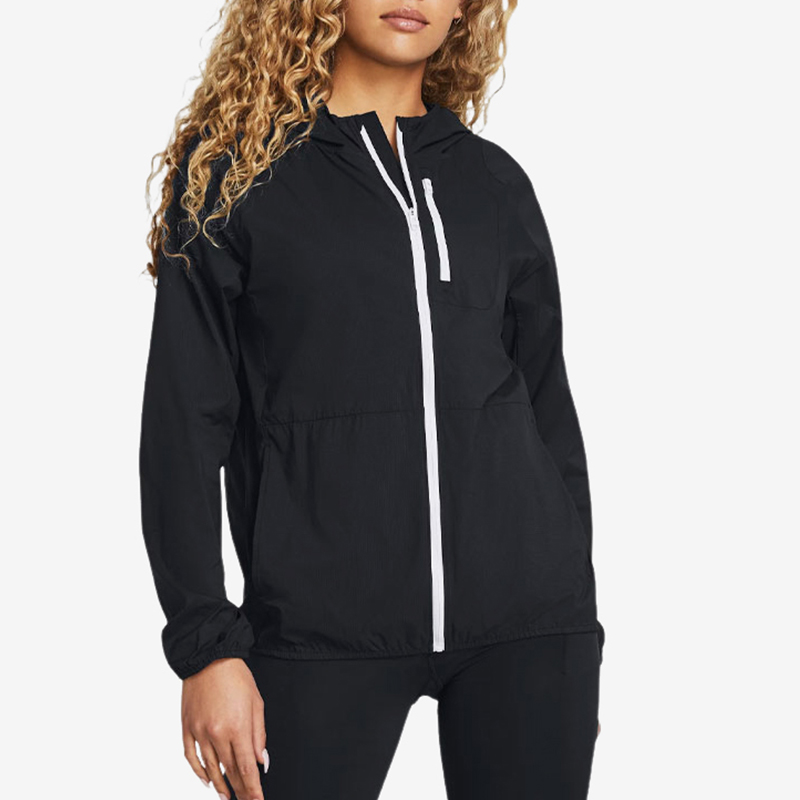 UA/安德玛正品Launch女士轻质跑步运动梭织夹克外套1381881-001