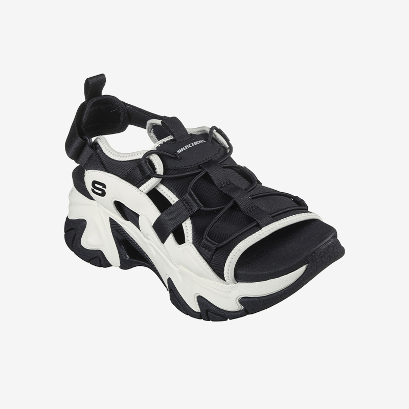 Skechers/斯凯奇正品当季新款女士轻便时尚机甲风运动凉鞋