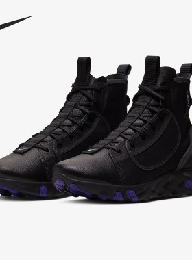Nike/耐克正品 React Ianga 男子高帮缓震跑步运动鞋AV5555