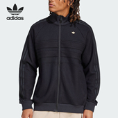 立领休闲宽松运动外套IY0427 三叶草男士 Adidas 阿迪达斯正品