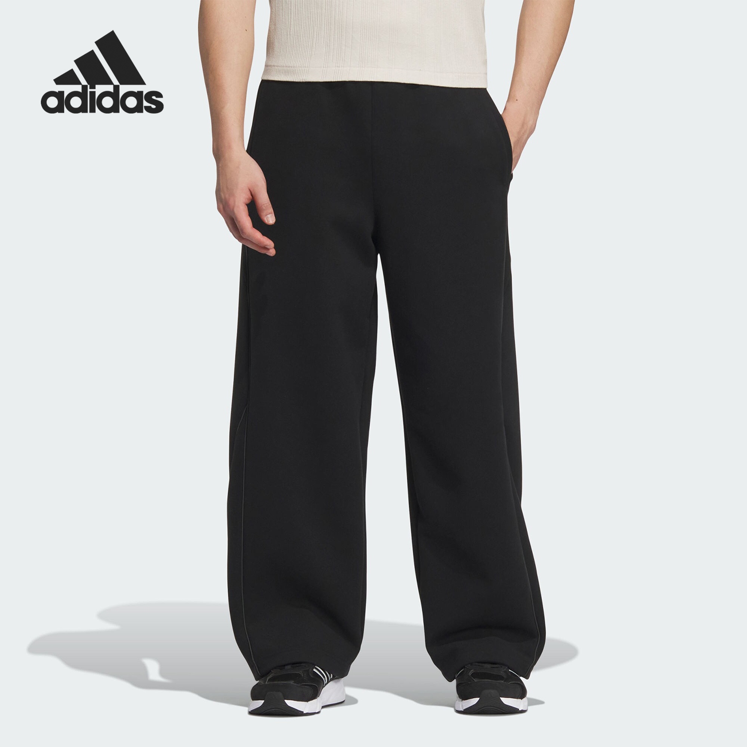 Adidas/阿迪达斯正品FUSTL KN PNT男士宽松运动休闲裤JI8739