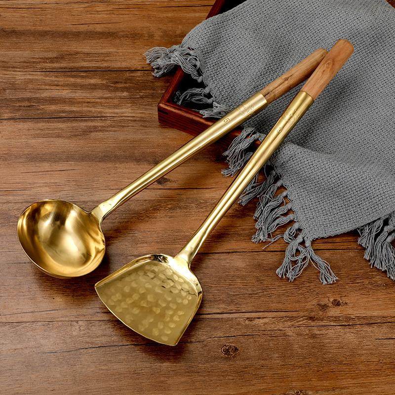 黄铜炒勺家用商用锅铲老式黄铜勺汤勺家用纯手工铜铲子纯铜瓢炒勺,厨房/烹饪用具,汤勺,淘宝优惠券,粉丝福利购,淘宝优惠卷
