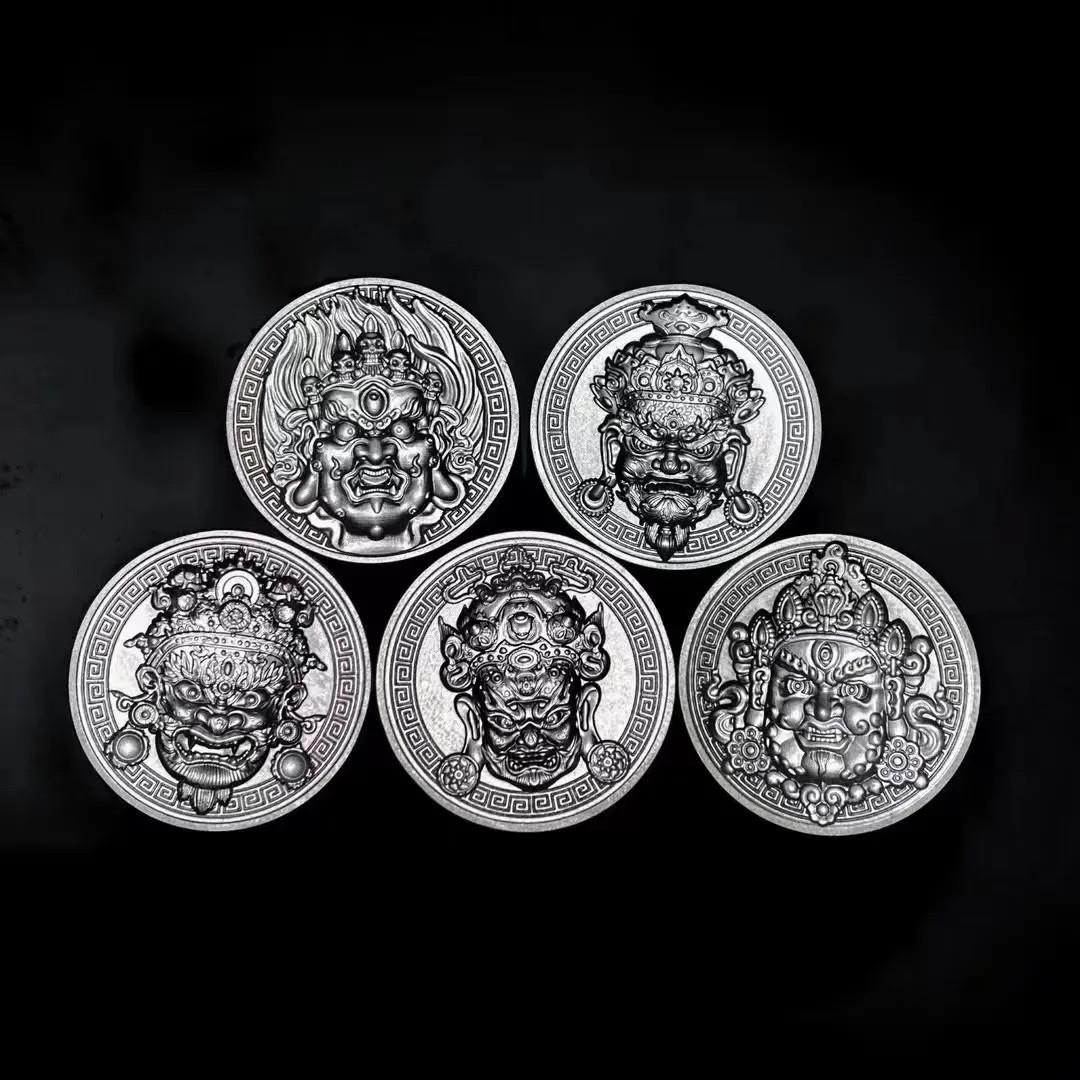 Cnc黄财神五路财神浮雕钢印立体吉祥金银加工凿子雕刻钢模锻金工