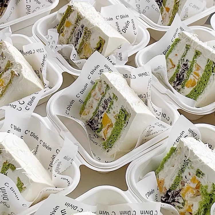 500张防油纸蛋糕垫纸隔油纸汉堡面包纸烘焙托盘拉提米苏油纸18cm