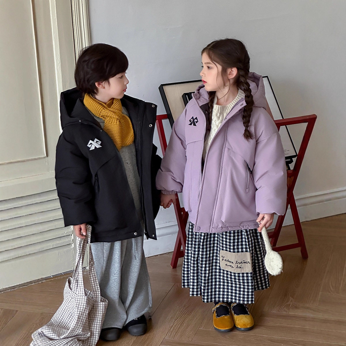 2025新款儿童棉衣男童女童冲锋衣宝宝保暖棉服大中童加厚连帽外套,童装/婴儿装/亲子装,棉袄/棉服,淘宝优惠券,粉丝福利购,淘宝优惠卷