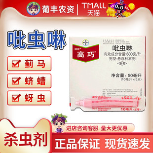 德国拜耳高巧吡虫啉种衣剂玉米土豆水稻小麦花生拌种剂农药杀虫剂