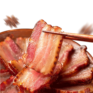 琪金荣昌猪秘制腊肉500克老字号官方四川重庆特产自制柏树烟熏