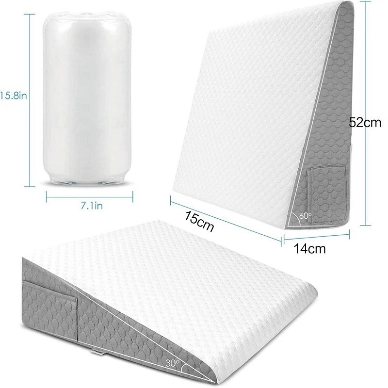 寐之梦三角床头靠枕床上护理老人半躺卧床头N靠背防反流养生斜坡,居家布艺,床头靠垫,淘宝优惠券,粉丝福利购,淘宝优惠卷