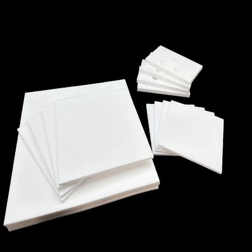 四氟板聚b四氟乙烯板楼梯滑动支座铁氟龙板四氟楼梯板PTFE加工切