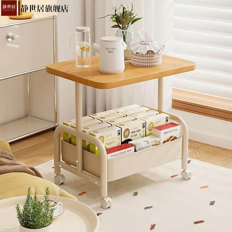 中古置边架可动小推车覆古茶几移物桌卧室床,住宅家具,移动边几/推车,淘宝优惠券,粉丝福利购,淘宝优惠卷