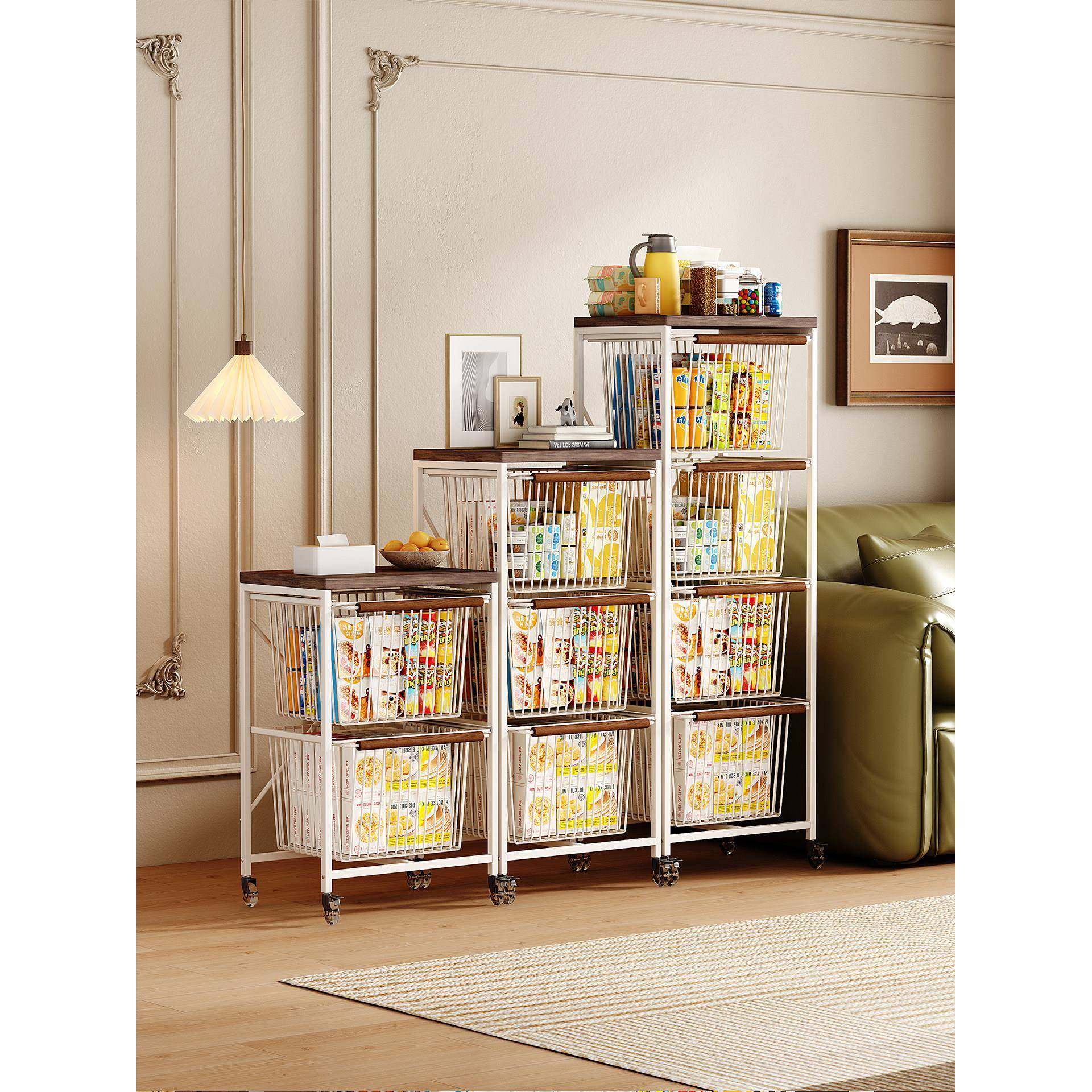 古风小推车沙发几零移中食置物架客厅可动茶几多功边能厨房收纳架,住宅家具,移动边几/推车,淘宝优惠券,粉丝福利购,淘宝优惠卷