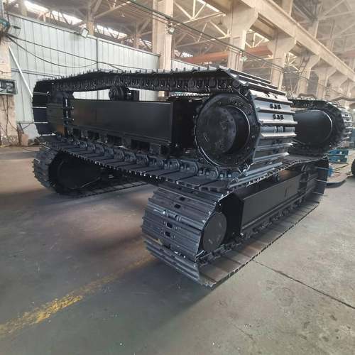 山东艾迪机械厂直销小型橡胶履带底盘工程机械底盘欢迎参观