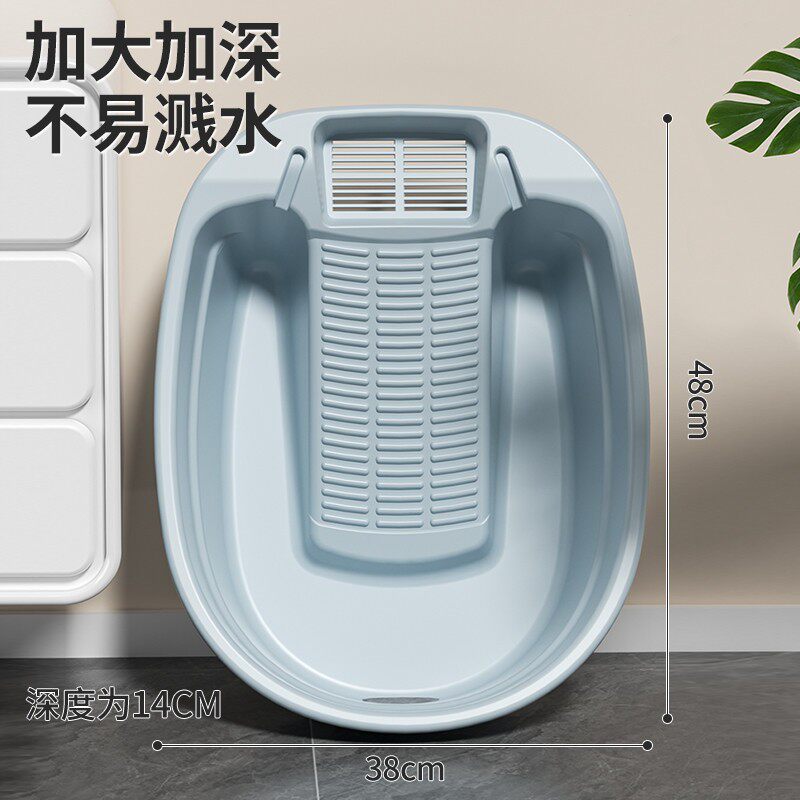 阳台带搓衣板宿舍大一体家用洗衣盆号特大加厚搓衣盆婴儿的用脸盆